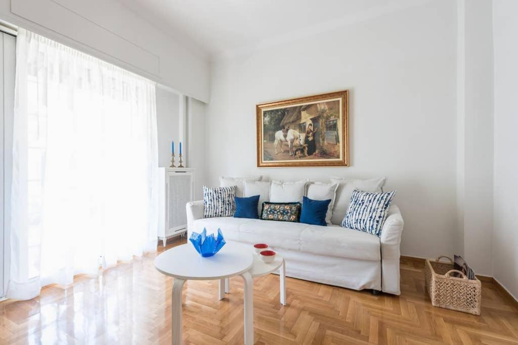 New! Bright & Remodeled 1Bed Apt 2Min Walk To Acropolis Athènes Extérieur photo